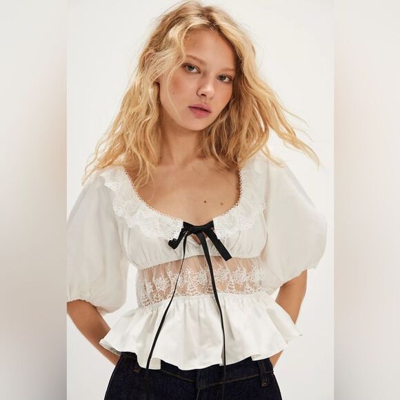 For Love And Lemons Tops - For Love & Lemons Marsha Top